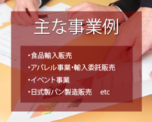 主な事業例